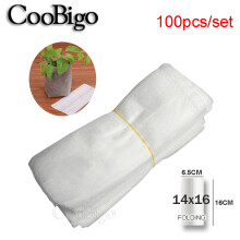 100pcs Biodegradable Plant Growing Kits Nursery Bags Plant Seeding Pots