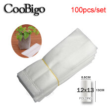 100pcs Biodegradable Plant Growing Kits Nursery Bags Plant Seeding Pots