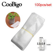 100pcs Biodegradable Plant Growing Kits Nursery Bags Plant Seeding Pots