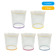 5pcs 5 Plant Growing Kits Gallon/5pcs 1 Gallon Filter Bag Bubble Bag Kit