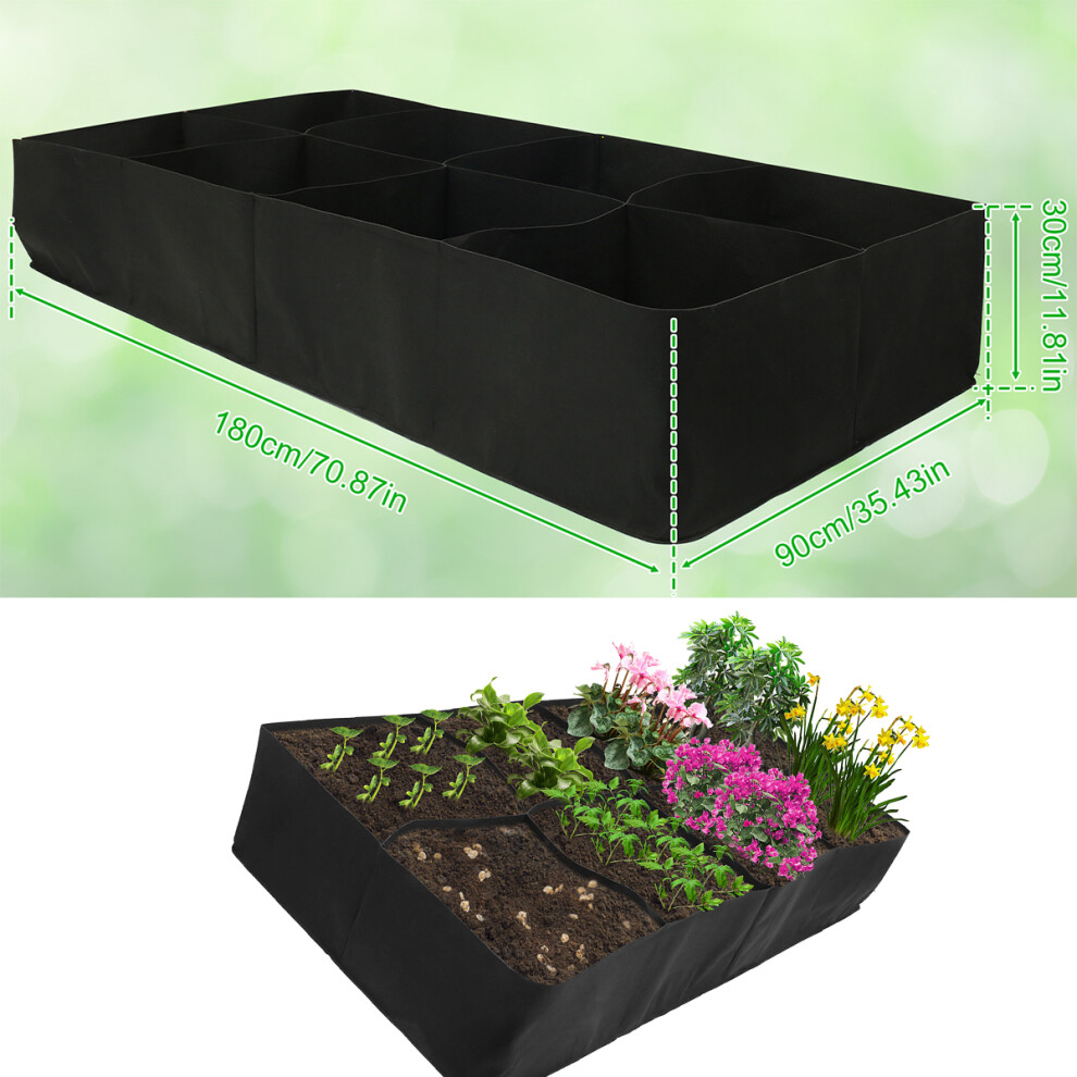 Garden Raised Plant Growing Kits Bed 4/8 Mesh Felt Fabric Bag Vegetable-image-OPC-PFH6PBV-NEW