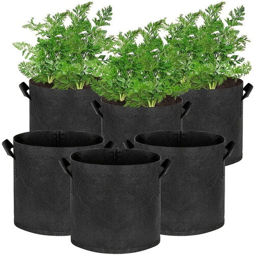 Multi Specification Plant Growing Kits Felt Hand-Held Bucket Bag, Non-Woven 2