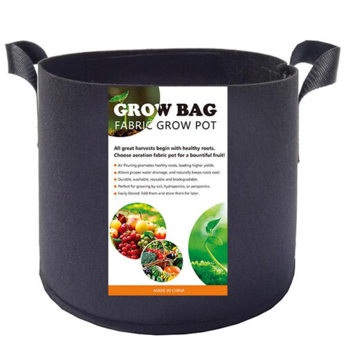 Multi Specification Plant Growing Kits Felt Hand-Held Bucket Bag, Non-Woven 1