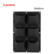 3/6//18/36 pocket Plant Growing Kits Vertical garden plant wall bags planter
