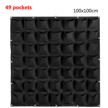 3/6//18/36 pocket Plant Growing Kits Vertical garden plant wall bags planter