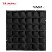 3/6//18/36 pocket Plant Growing Kits Vertical garden plant wall bags planter