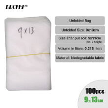 100/200PCS Nursery Plant Growing Kits Bags Bioderadable Fabric Plant ing