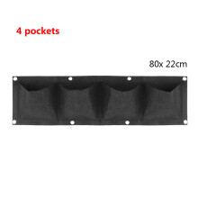 2/9/25/72 pocket Plant Growing Kits Vertical garden plant flower bag wall