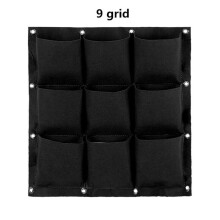 4/7/9/18/25/36/49/72 Pockets Plant Growing Kits Garden Wall Hanging Bags