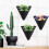 Vertical Hanging Plant Growing Kits Garden Bag Triangular Planter Flower 4