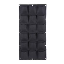 Green Wall Plant Growing Kits 18 Pockets Bag Pocket Vertical Wall Planter