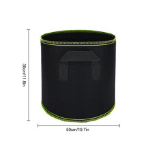 Fabric Plant Growing Kits Bags Thickened Non-woven Plant Fabric Pots Bags