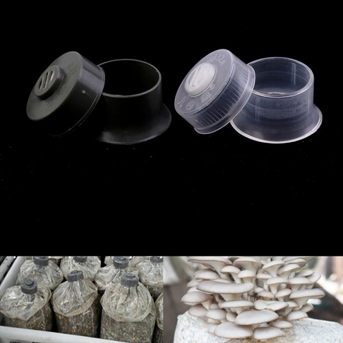 20pcs Mushroom Plant Growing Kits Spawn Bag Cap Lock Ring Cultivation 1