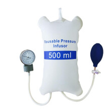 Medical Infusion Plant Growing Kits Pump Pressure Bag 500Ml with Gauge