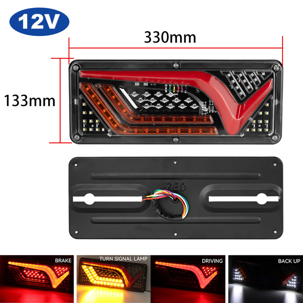 Trailer Trucks Tail car light LED Rear Tail car light Running Turn Signal-image-OPC-PFH6SVT-NEW