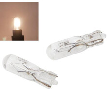 30/20/10/5Pcs 12V 1.2W T5 Glass car light Bulb Dashboard Instrument Panel