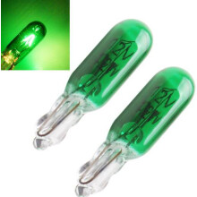 30/20/10/5Pcs 12V 1.2W T5 Glass car light Bulb Dashboard Instrument Panel
