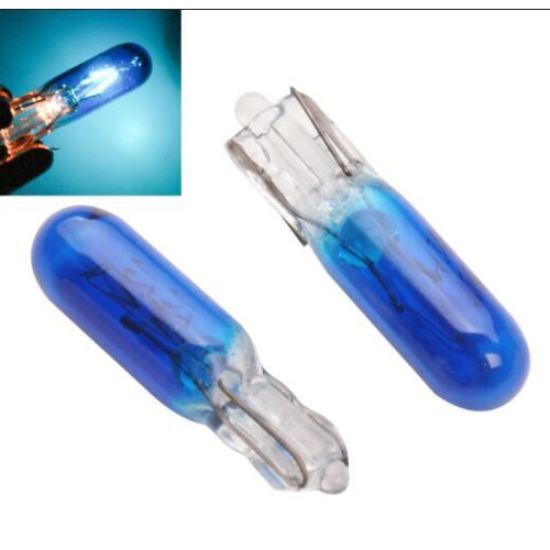 30/20/10/5Pcs 12V 1.2W T5 Glass car light Bulb Dashboard Instrument Panel