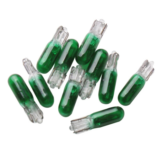 30/20/10/5Pcs 12V 1.2W T5 Glass car light Bulb Dashboard Instrument Panel 2