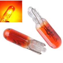 30/20/10/5Pcs 12V 1.2W T5 Glass car light Bulb Dashboard Instrument Panel
