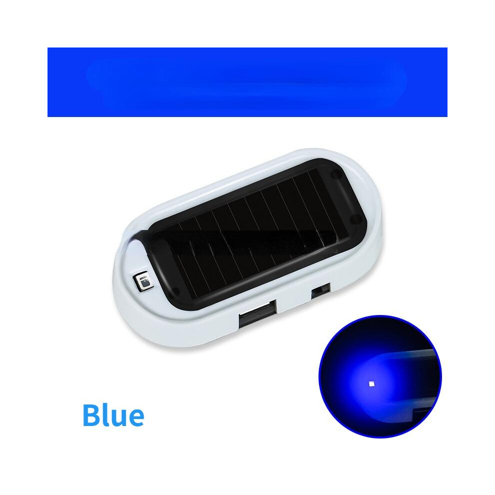 Fake Security Car Solar Powered Simulated Dummy Alarm Wireless Warning Light 9158106945730