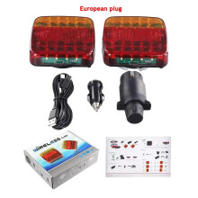 Wireless Magnetic LED Truck Tail car light Trailer Rear car light Signal