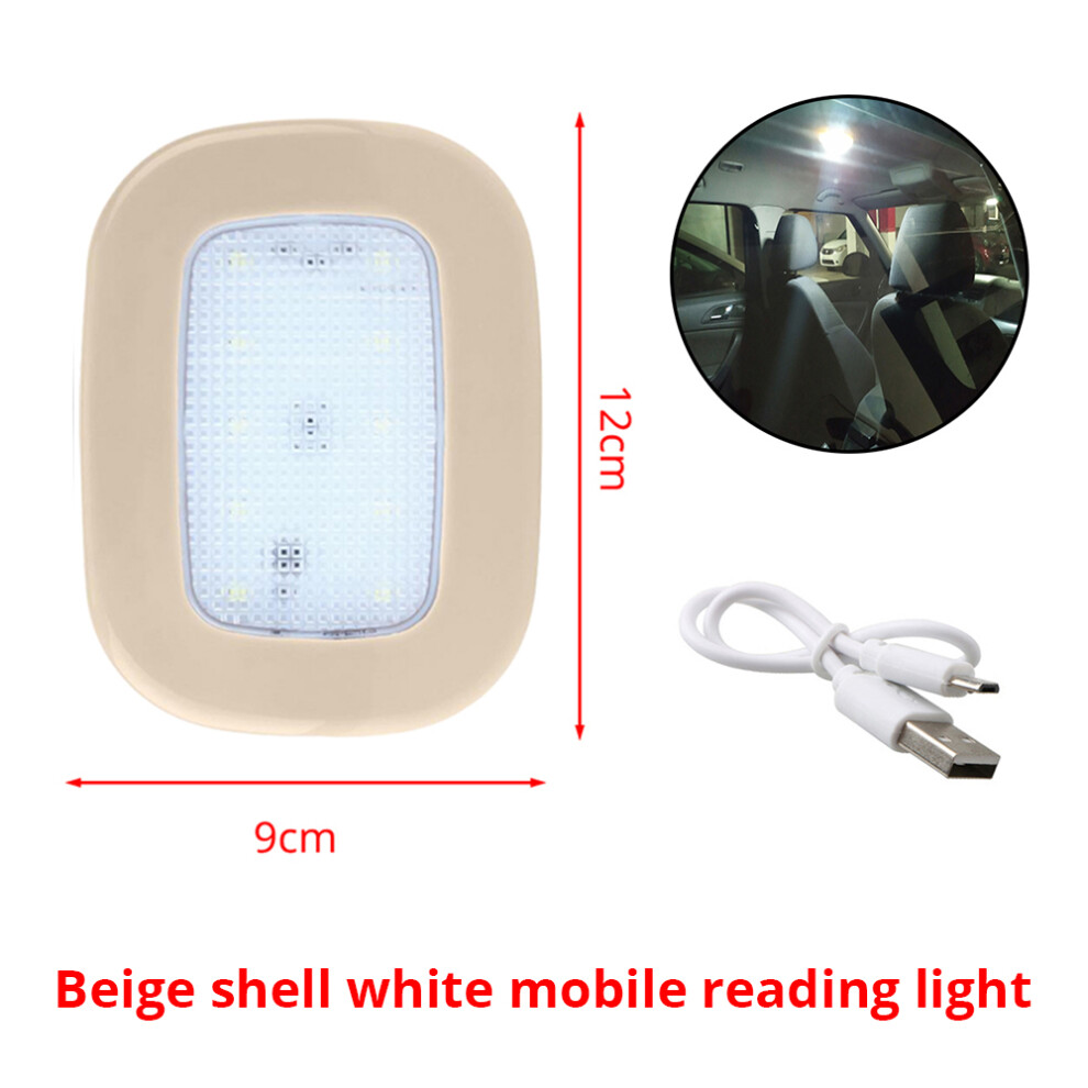 Night Led Roof Interior Dome Reading Usb Charging Indoor Home Atmosphere White 9158106952653