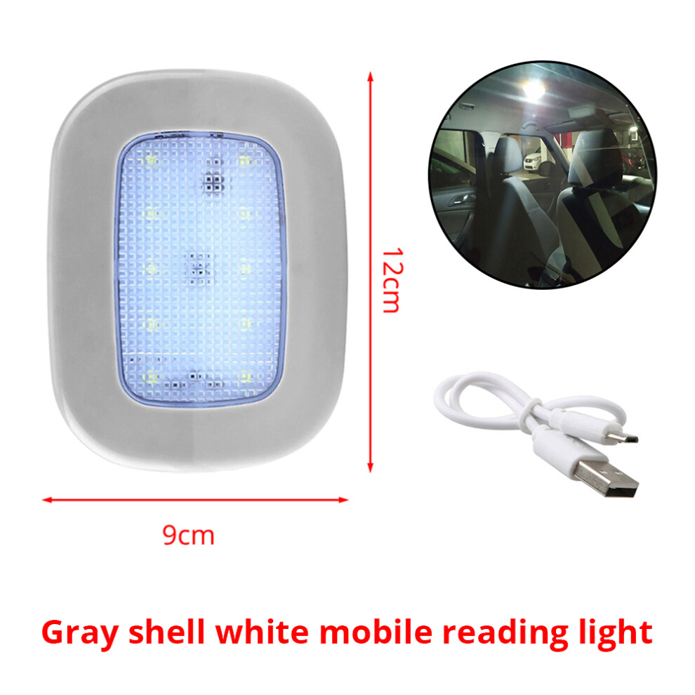 Night Led Roof Interior Dome Reading Usb Charging Indoor Home Atmosphere White 9158106952936