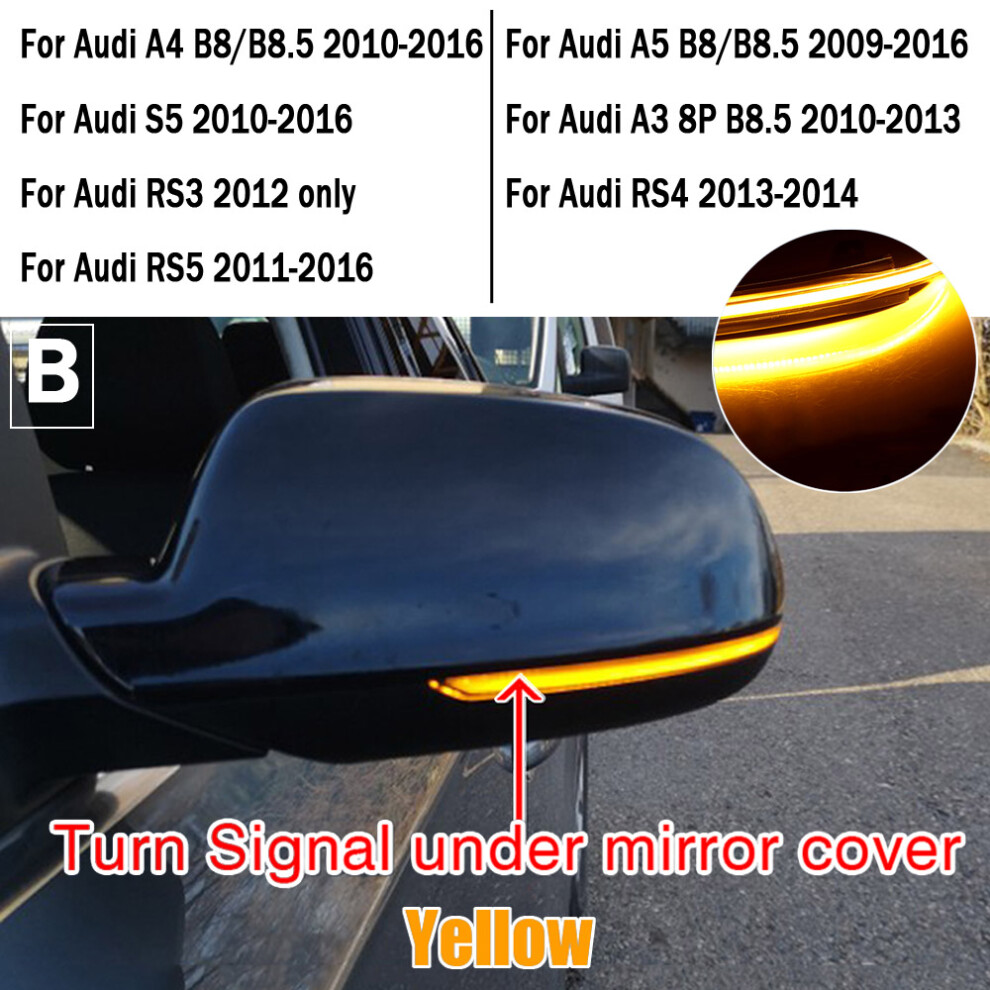 For Audi A4 A5 S5 B8.5 B8 Rs5 Rs4 S6 S4 Dynamic Indicator Blinker Startup 9158106954831