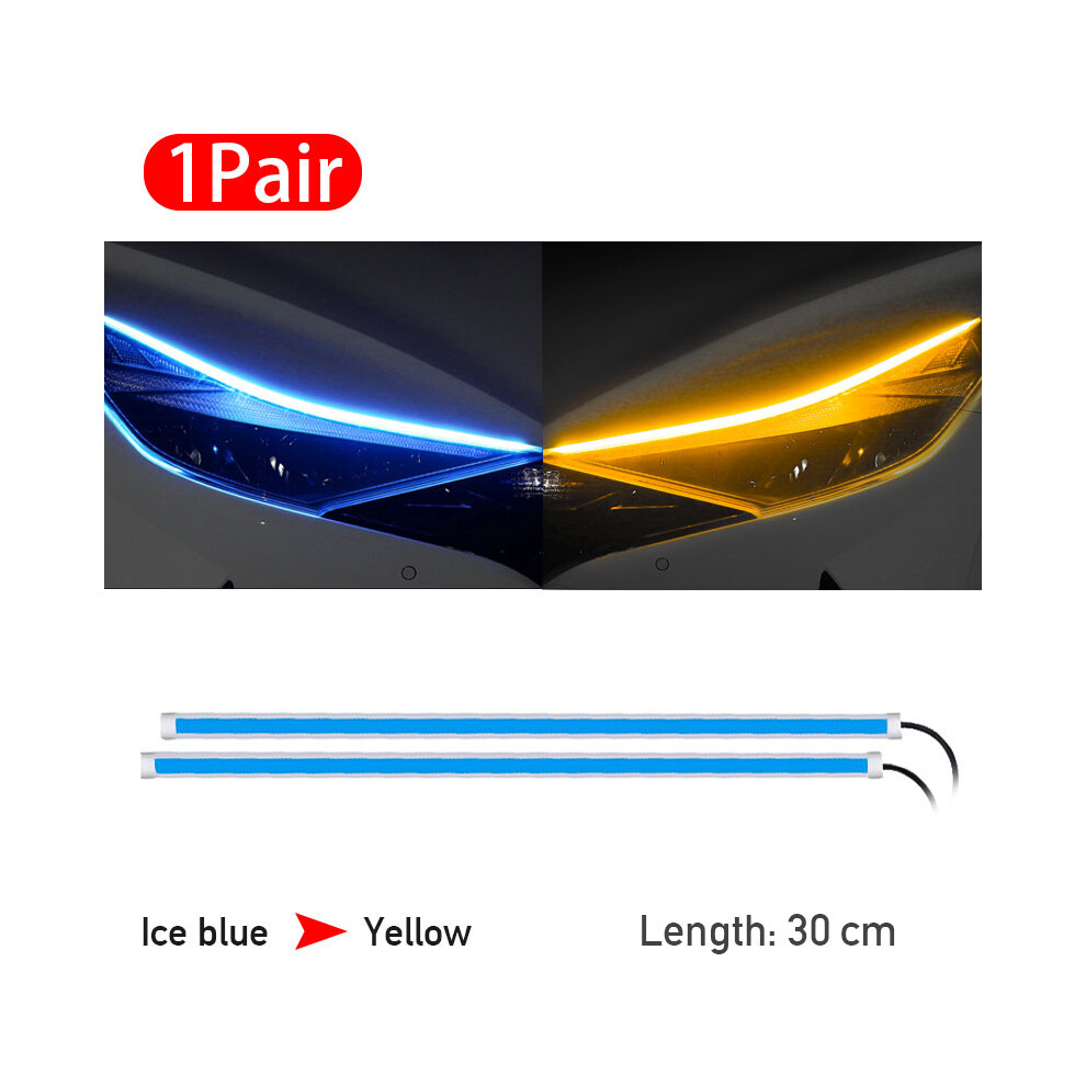12V Led Car Bar Drl Daytime Running Car Strips Flexible Led Light 9158106957627