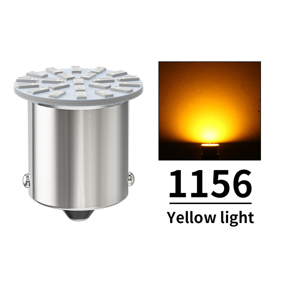 Guadsun 10Pcs Truck Led Bulb 24V 1156 1157 Ba15s Bay15d 3014Smd White 9158106951533