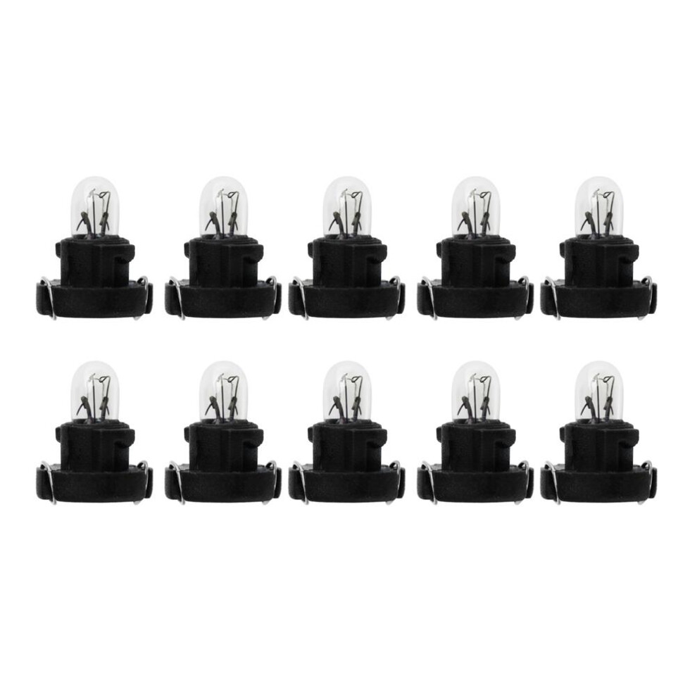 10Pcs T3 Led 12V Instrument Car Dashboard Indicator 1.2W Bulbs Dashboard Light 9158106948120