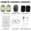 Strobe car lights For Motorcycle Led Flash Anti-collision Warning Lamp 1