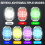 Strobe car lights For Motorcycle Led Flash Anti-collision Warning Lamp 3