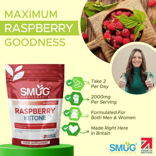 Raspberry Ketone Capsules | 2000mg | Weight Management Support 2