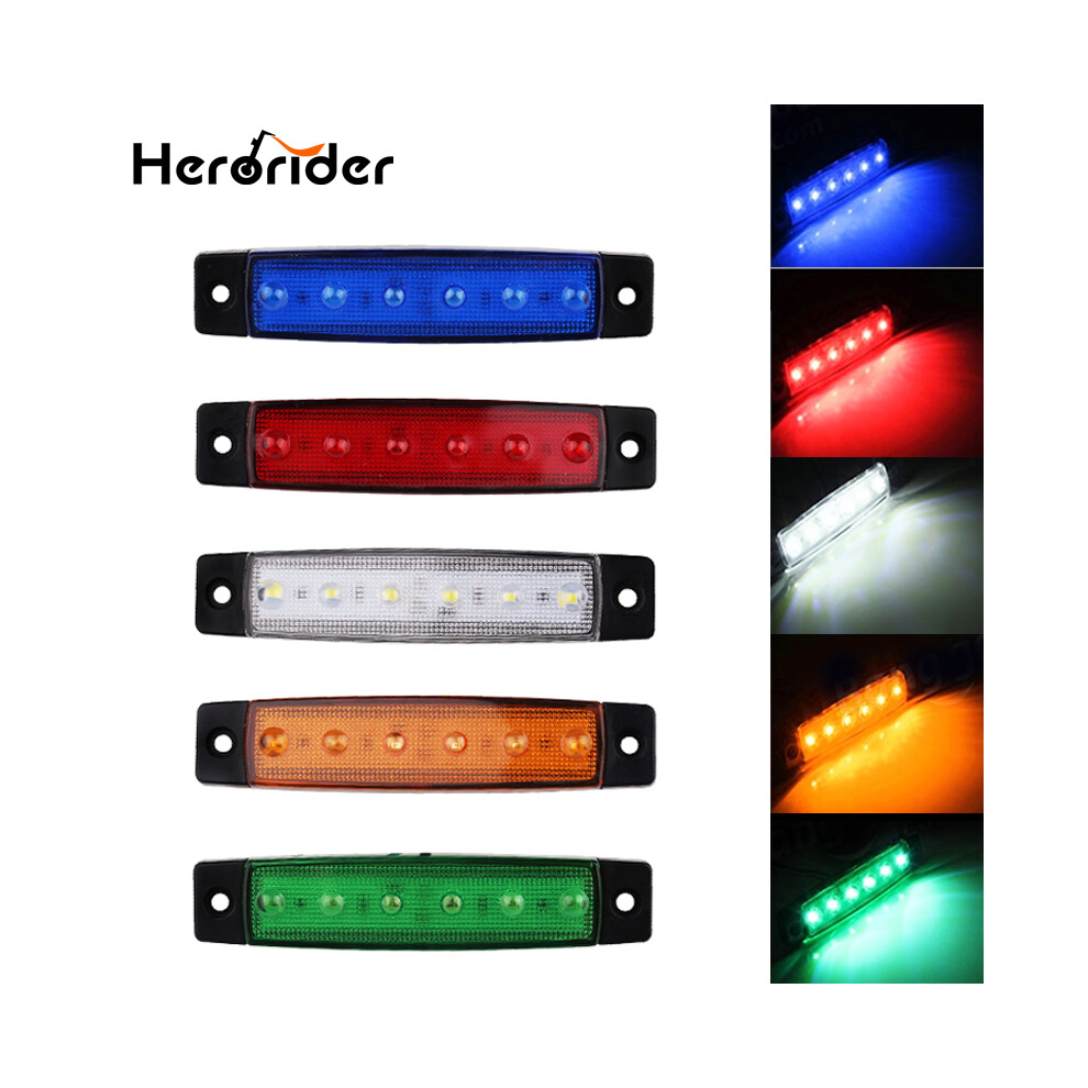 12V 24V 6 Smd Led Bus Truck Trailer Lorry Side Marker Indicator Car Light 9158106963888