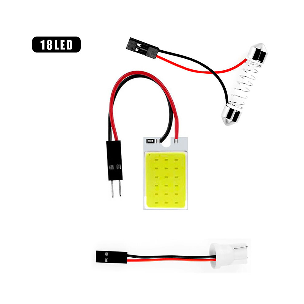1Pcs Festoon Led Cob Signal Bulbs 31Mm 36Mm 39Mm 41/42Mm C5w 168 Interior 9158106965899