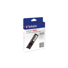 SSD - VERBATIM - VI5000 - PCIe4 NVME - M.2 - 1 To - 5000 Mo/s lukeminen - 4500 Mo/s kirjoittaminen
