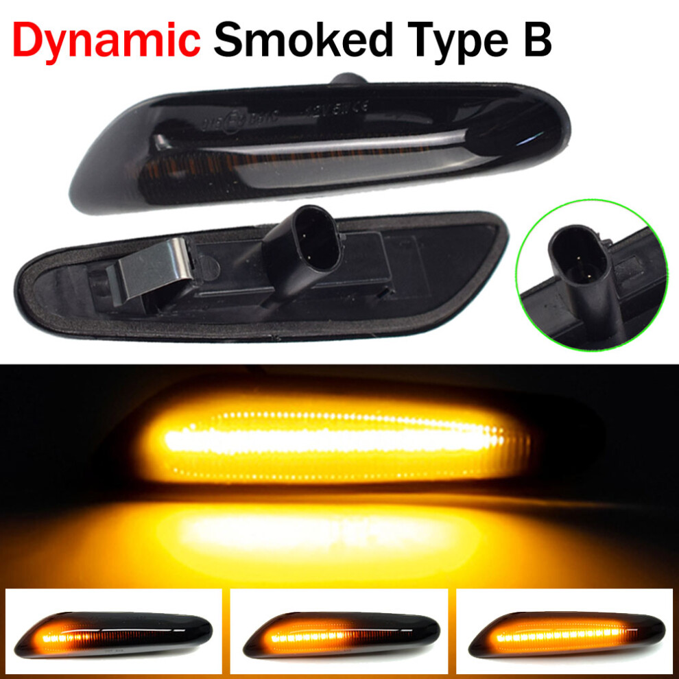 Sequential Flashing Led Turn Signal Side Marker Car Blinker For Light 9158106965561