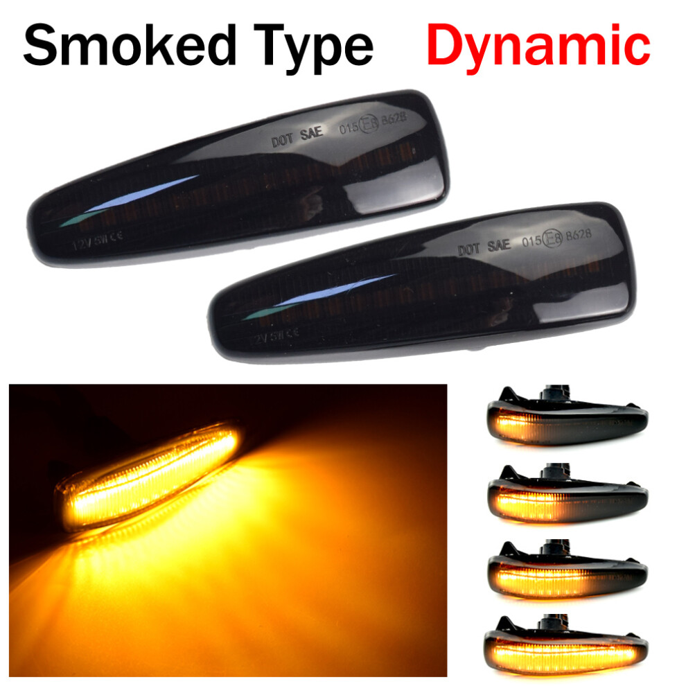 Led Dynamic Turn Signal Side Marker Sequential Car For Mitsubishi Light 9158106965653