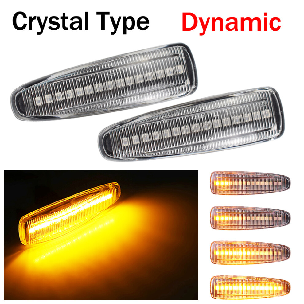 Led Dynamic Turn Signal Side Marker Sequential Car For Mitsubishi Light 9158106967534