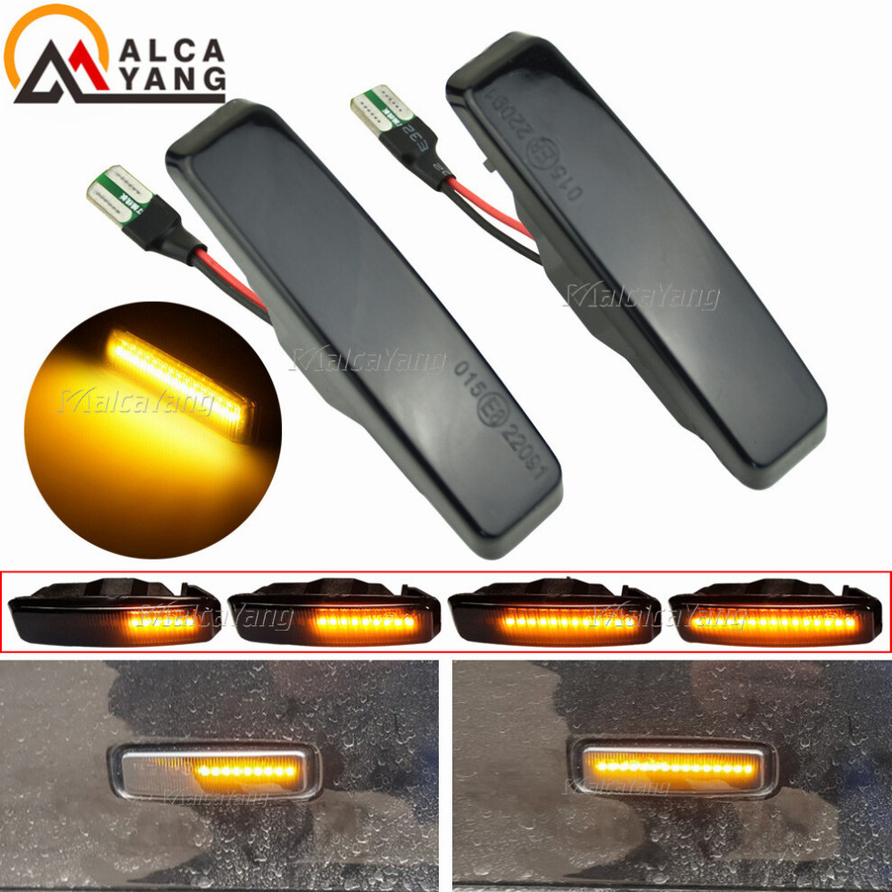 Led Dynamic Turn Signal Car Side Marker Fender Sequential Lamp Blinker Light 9158106966599