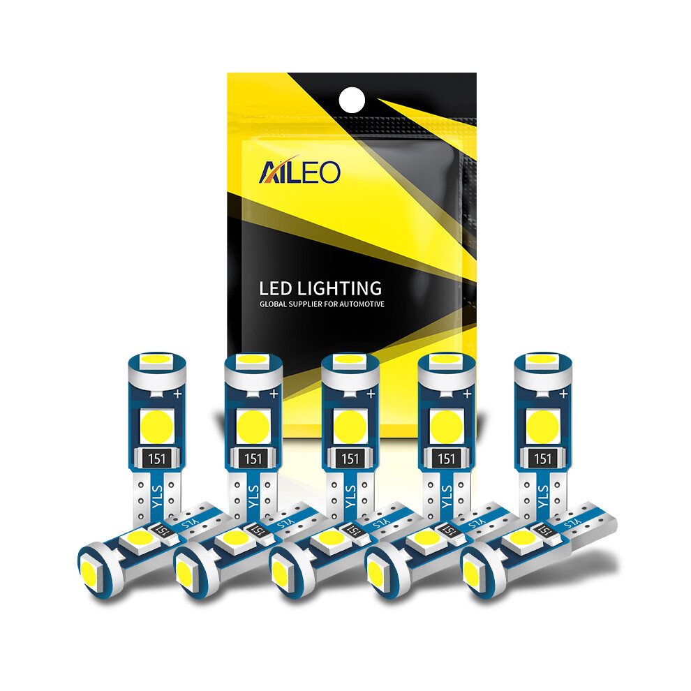 10pcs High Bright T5 W1.2W W3W PC74 PC37 LED with Twist Lock Socket Instrument-image-OPC-PFH6WVC-NEW