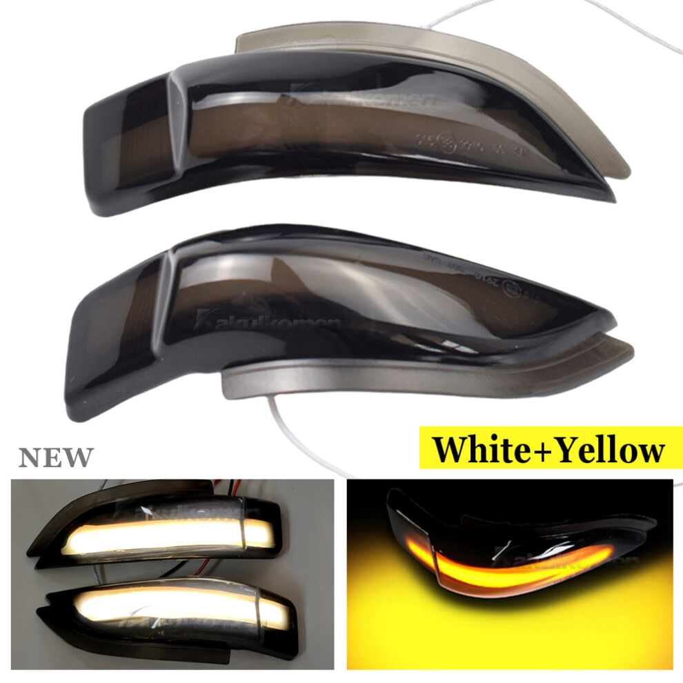 2X Sequential Blinker Side Mirror Indicator Turn Signal Car Amber/Light 9158106974938
