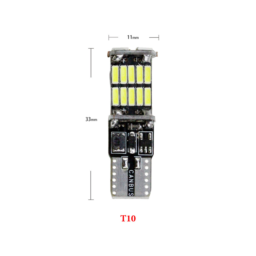 1Pc Canbus Ba9s Bax9s Bay9s H21w T4w H6w W5w Led T10 Led 4014 26 Led Side 9158106968272