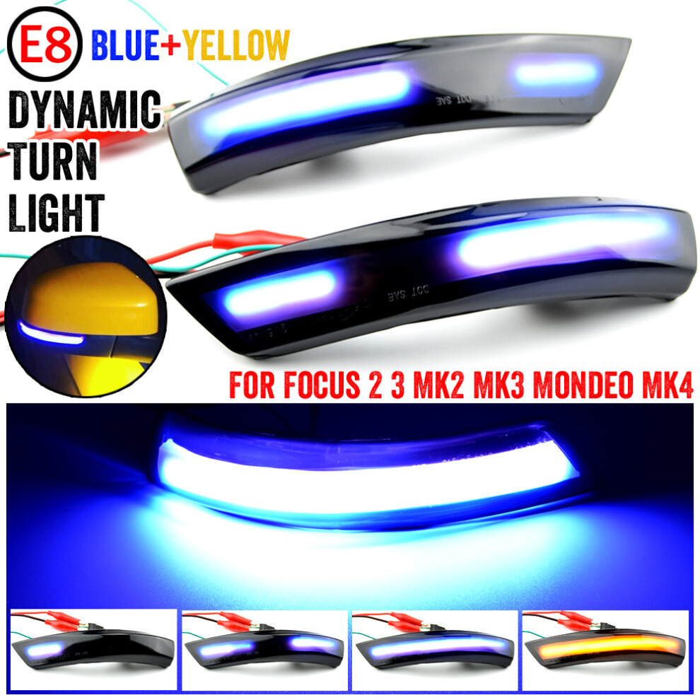 For Ford Focus 2 Mk2 Focus 3 Mk3 3.5 For Mondeo Mk4 Eu Dynamic Turn Signal 9158106970466