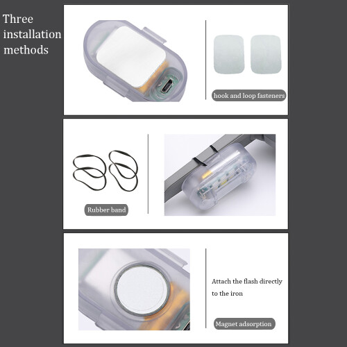 LED Strobe car light Wireless Remote Control for Motorcycle Bike Scooter 2