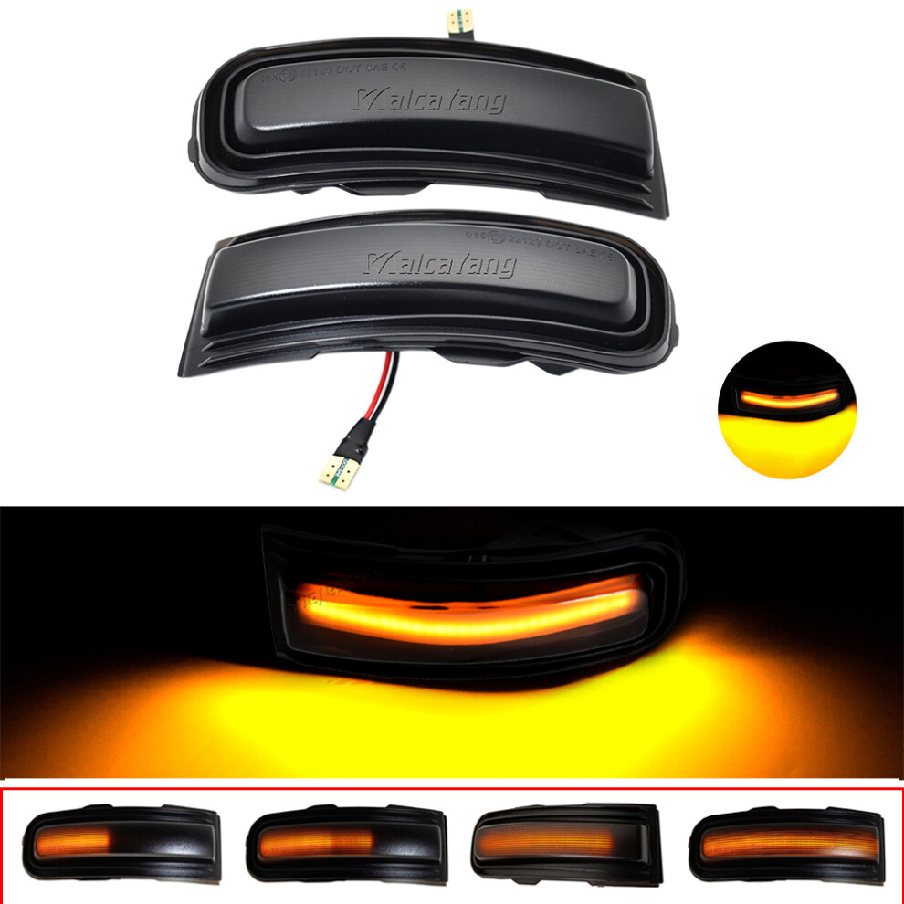 2Pcs For Jeep Renegade 2015 2016-2022 Sequential Flash Side View Mirror 9158106974747