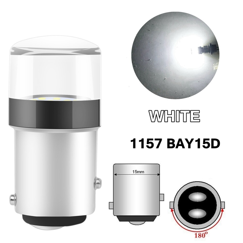 2Pcs New 1156 P21w Ba15s R5w R10w Bau15s 1157 P21/5W Bay15d Led Bulbs 9158106976451