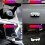 2Pcs LED Solar Powered Fake Security car light Simulated Dummy Alarm Wireless 3